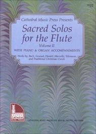 SACRED SOLOS FOR FLUTE #2 P.O.P. cover